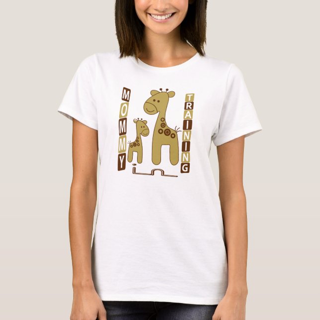Camiseta Mamá entrenando a la maternidad (Anverso)
