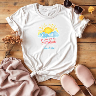 Camiseta Mamá, eres mi sol   Apreciación de mamá