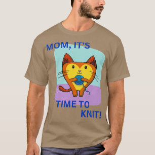Camiseta Mamá es hora de tejer