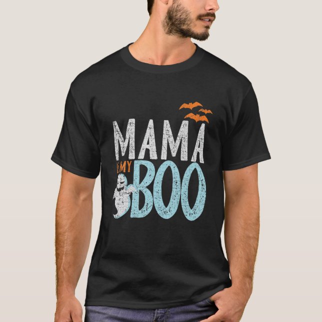 Camiseta Mamá es mi novio, divertida adolescencia de Hallow (Anverso)