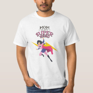 Camiseta Mamá es mi superhéroe