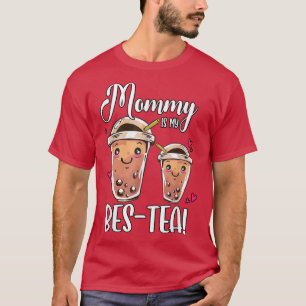 Camiseta Mamá es mi té de abeja Boba té de burbuja