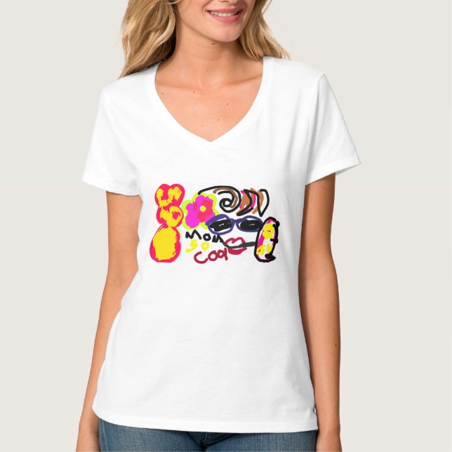 Camiseta Mamá es tan genial  (Anverso)