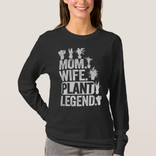 Camiseta Mamá Esposa Planta de Leyenda Planta Mama Women Ga