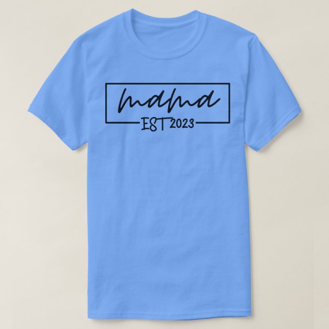 Camiseta Mama est 2023 5 (Diseño del anverso)