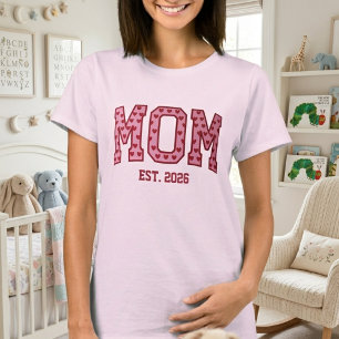 Camiseta Mamá Est 2026 Regalo personalizado para mamá Día d