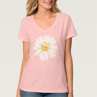 Camiseta Mama Est - Daisy cuello en V