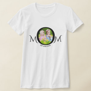Camiseta Mamá Est. Guión fotográfico del Día de la Madre Ne