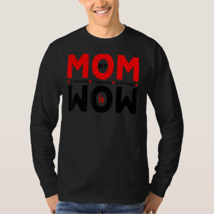 Camiseta Mamá Está Caray De Día de la Madre Al Alza Para La