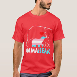 Camiseta Mamá está orgullosa de mamá Arcoiris y madres tran