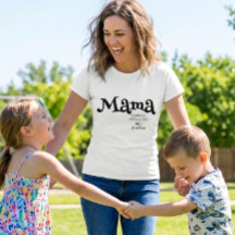 Mamá Establecida Nombre de Niños Personalizado Nue