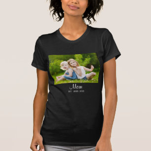 Camiseta Mamá estableció el Día de la Madre con guión