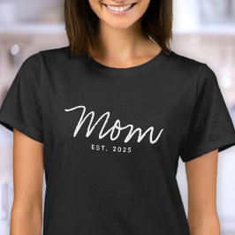 Camiseta Mamá Estableció Nuevo Regalo para Mamá