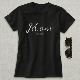 Camiseta Mamá Estableció Nuevo Regalo para Mamá
