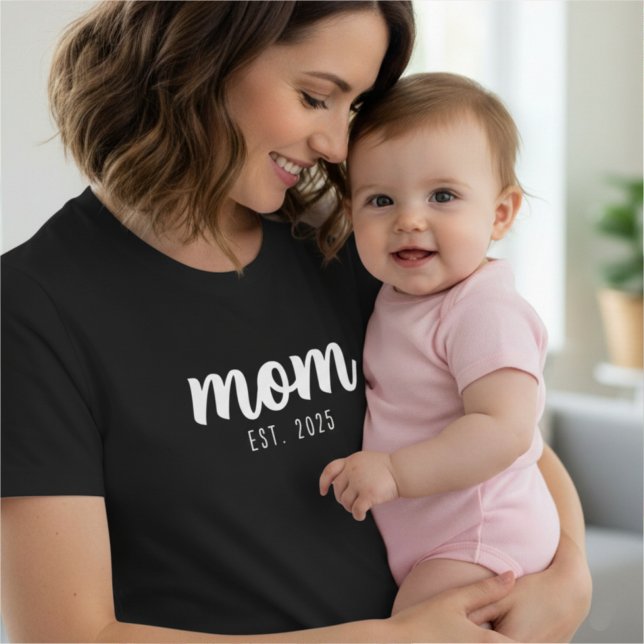 Camiseta Mamá estableció nuevo regalo para mamá (Subido por el creador)