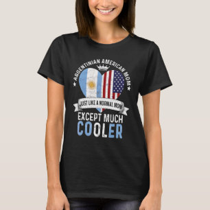 Camiseta Mamá estadounidense argentina Día de las Madres Ma