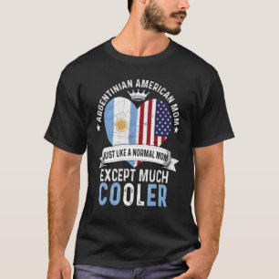Camiseta Mamá estadounidense argentina Día de las Madres Ma
