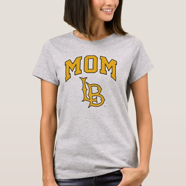 Camiseta Mamá estatal de Long Beach (Anverso)