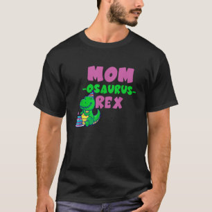 Camiseta Mamá familia Dinosaurio coincidiendo cumpleaños ma