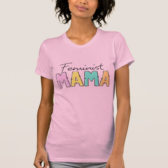 Camiseta Mamá feminista (Anverso)