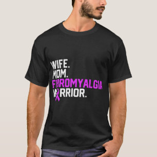 Camiseta Mamá Fibromialgia: Conciencia de guerreros se recu