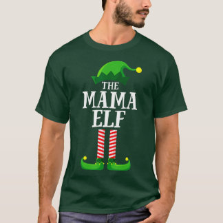 Camiseta Mamá Fiesta de grupo de familias de Mama Elf
