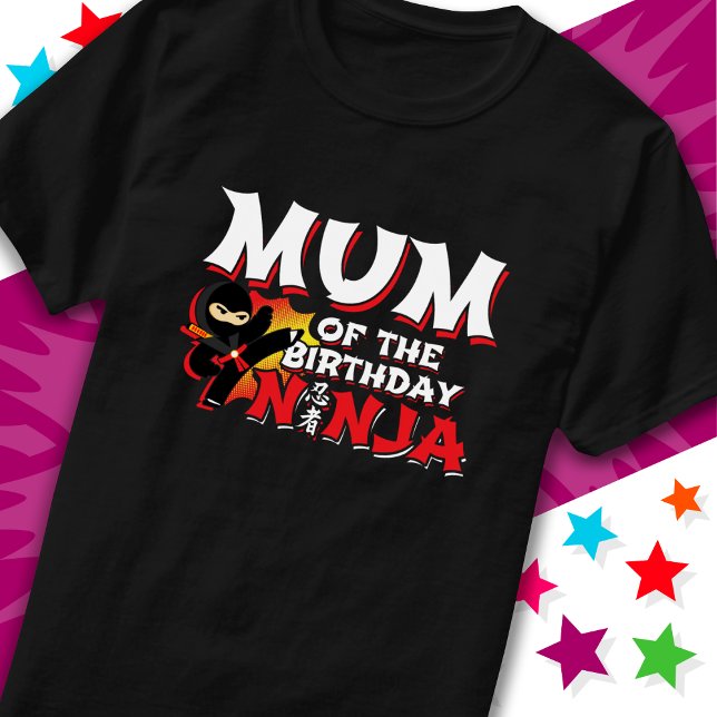 Camiseta Mamá Fiesta del estilo de un libro de historietas  (Subido por el creador)