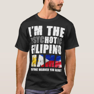 Camiseta Mamá filipina caliente Bandera filipina Pinay