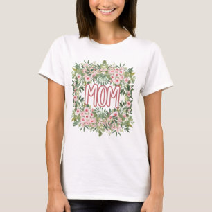 Camiseta Mamá Floral