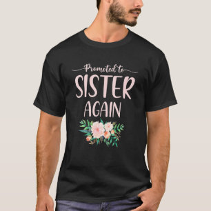 Camiseta Mamá floral del día de la hermana de nuevo