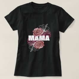 CAMISETA MAMA FLORAL, DÍA DE LA MADRE