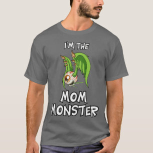 Camiseta Mamá Flying Eye Halloween Matando Familia