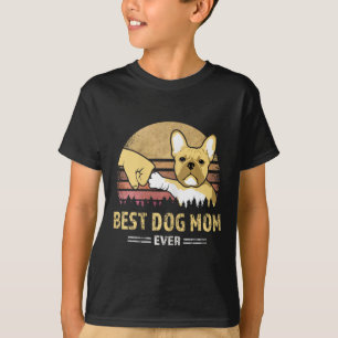 Camiseta Mamá francesa alguna vez Bulldog francés de moda a