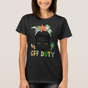 Camiseta Mamá fuera del servicio, desordenada fiesta de las