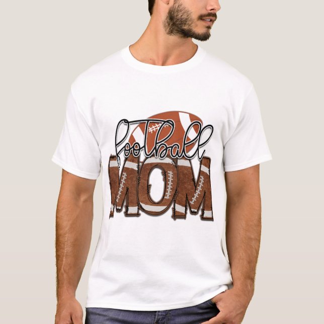 Camiseta mamá futbolera (Anverso)