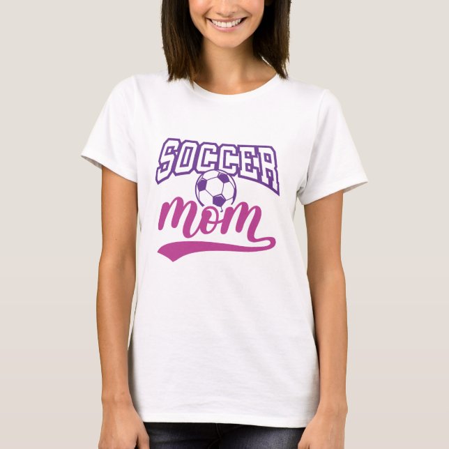 Camiseta Mamá futbolista (Anverso)