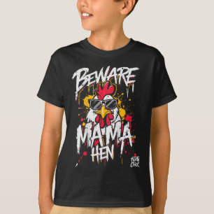 Camiseta Mamá Gallina Divertida Cuidado Mamá Gallina Amante