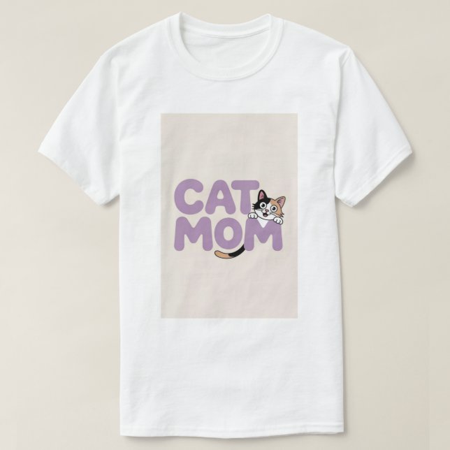 Camiseta Mamá Gata (Diseño del anverso)