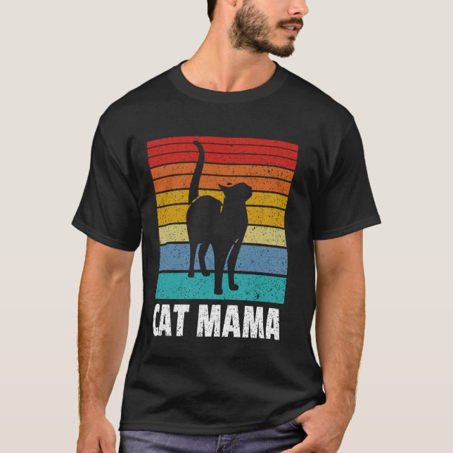 Camiseta Mamá Gata (Anverso)