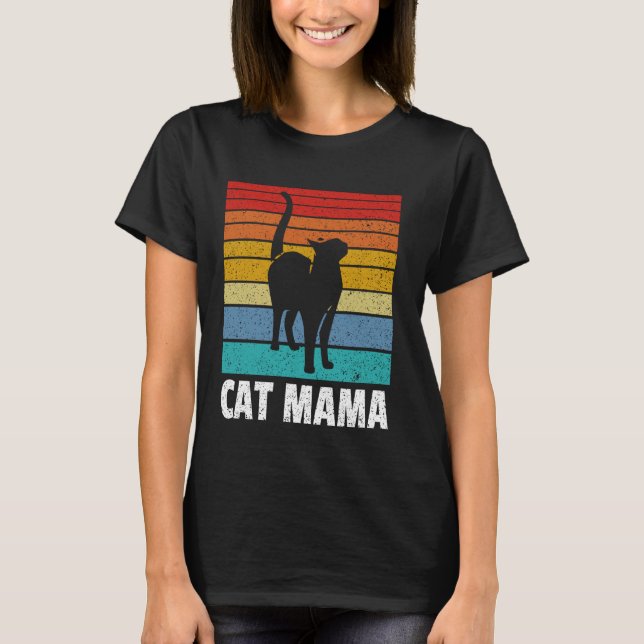 Camiseta Mamá Gata (Anverso)
