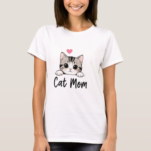 Camiseta Mamá Gata (Anverso)