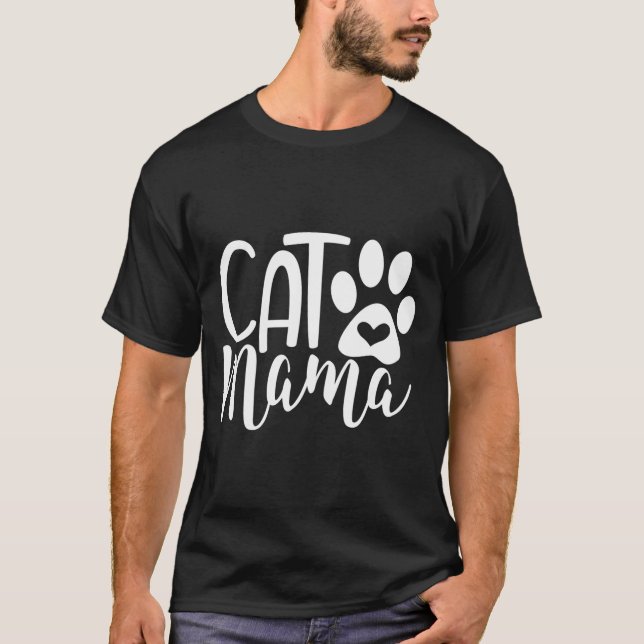 Camiseta Mamá Gata (Anverso)