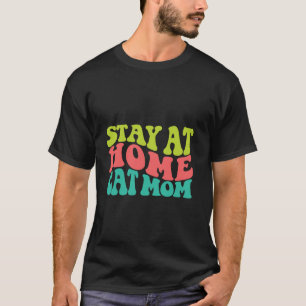Camiseta Mamá Gata Ama de Casa Humor Retro Vintage para Gat