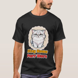 Camiseta Mamá Gata Ama de Casa Regalo Divertido para Amante