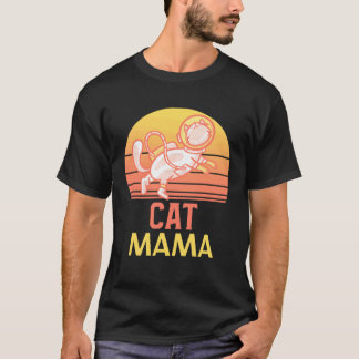 Camiseta Mamá Gata Ca Vintage Estilo Ochenta Mamá Gata 2