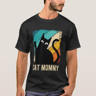 Camiseta Mamá Gata Dueña de Gato Día de la Madre Familia An