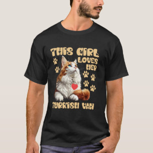 Camiseta Mamá Gata ESTA CHICA AMA A SU TURCO VAN Dueña de G