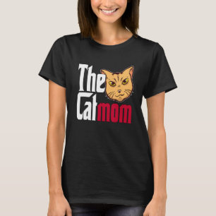 Camiseta Mamá Gata La Gatamadrastra Loca Madre Gata Gatita