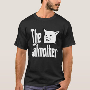Camiseta Mamá Gata La Gatamadrastra Loca Madre Gata Mamá Ga