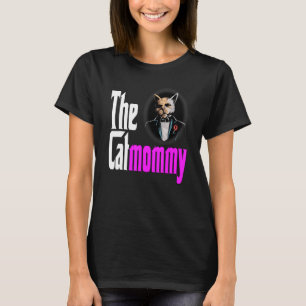 Camiseta Mamá Gata La Gatamadrastra Loca Madre Gata Mamá Ga